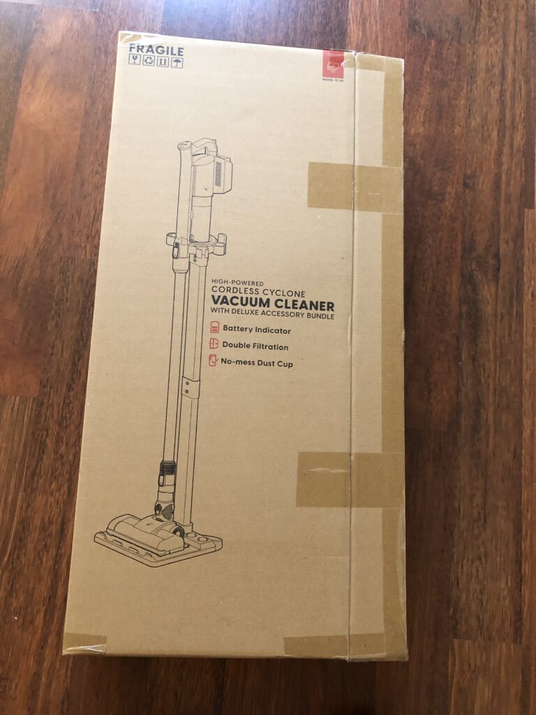 iris-High Power Cordless Stick Vacuum Cleaner-box