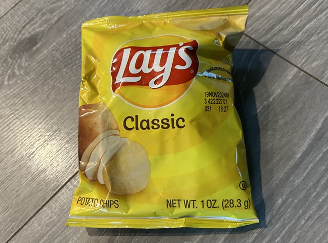 Lay’sのクラシックの袋。